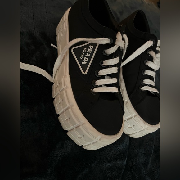 Prada Monochrome Chunky Sneakers